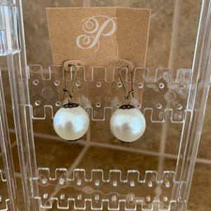 Faux Pearl Earrings